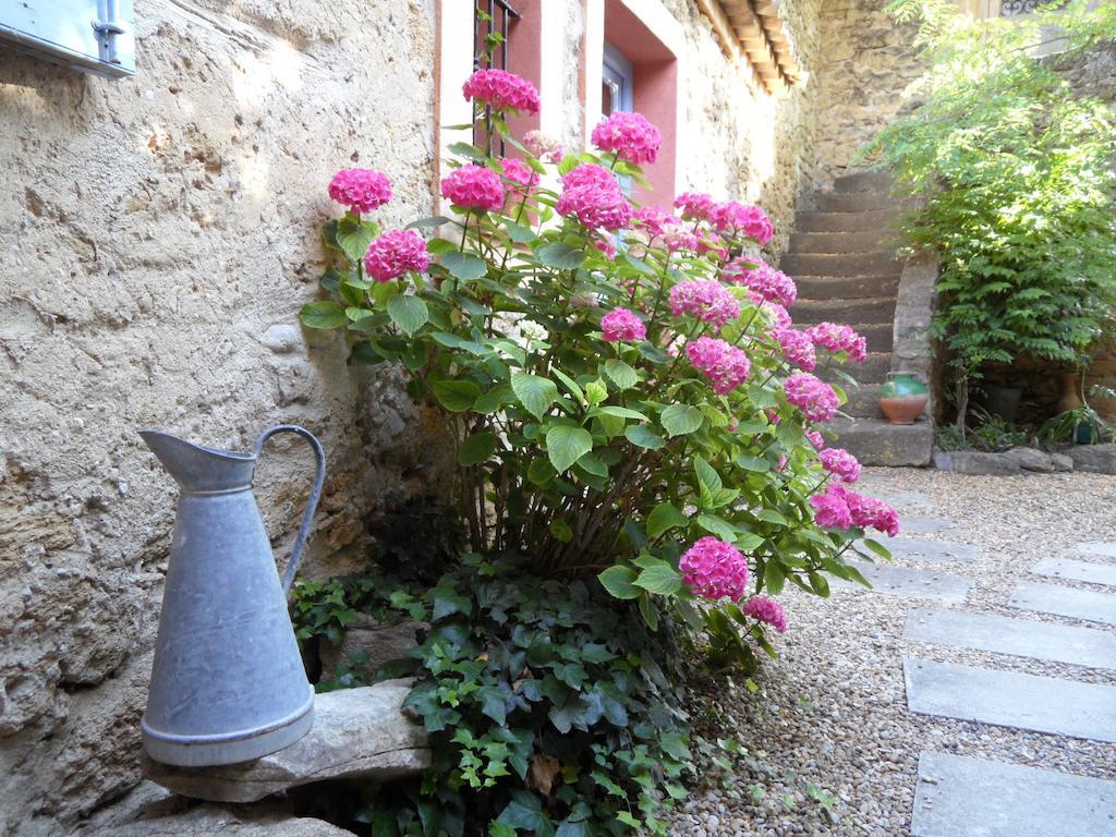 Bed and Breakfast Mas de Foncaudette Lourmarin Exterior foto